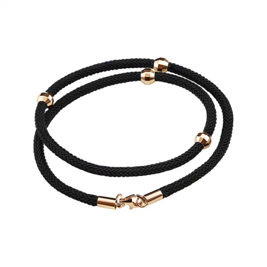 Rope with curly inserts