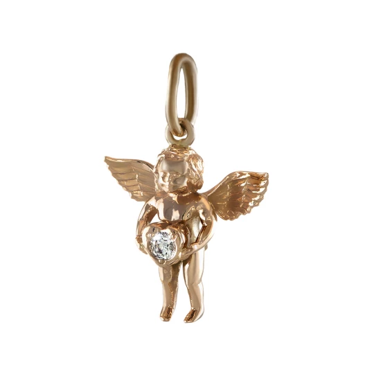 Pendant &quot;Angel&quot; with a stone