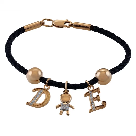 Bracelet &quot;Boy + initials&quot;