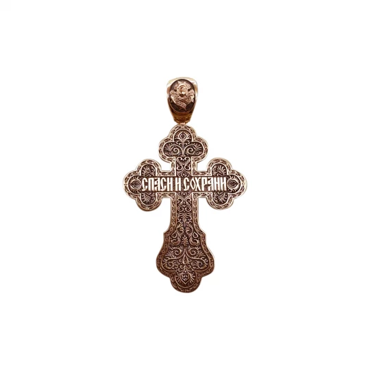 Cross with patterns