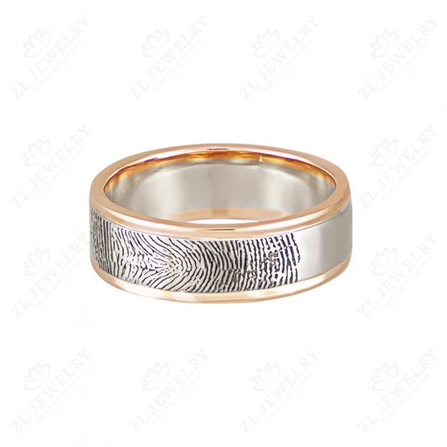 Wedding ring &quot;Imprints&quot;