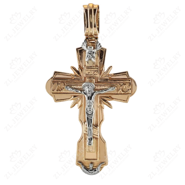 Cross with white crucifix