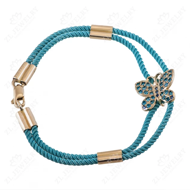 Bracelet &quot;Butterfly&quot; with topazes