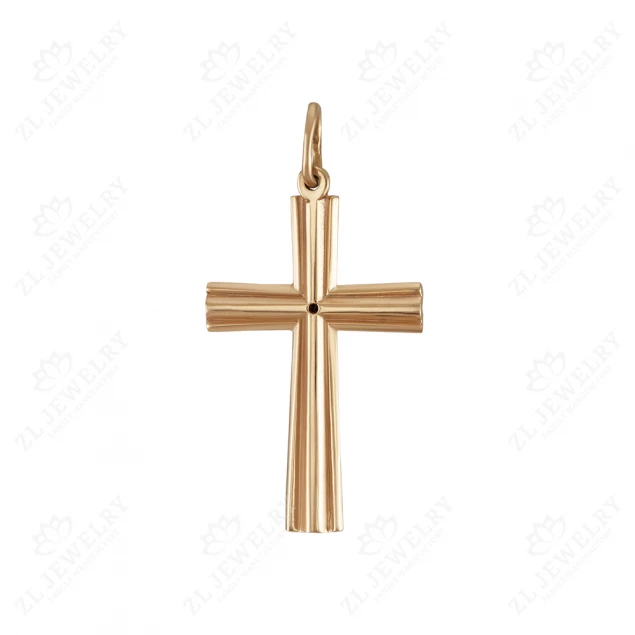 Decorative cross with black diamond Photo-1