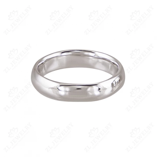 Wedding ring &quot;Classic&quot; in white gold