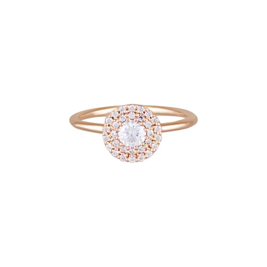 Engagement ring "Solar constellation"