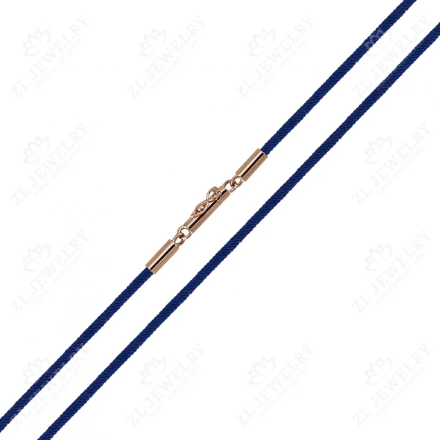 Rope blue with a lock Photo-1