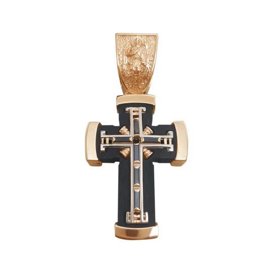 Крест "Витраж" на деревяной основе