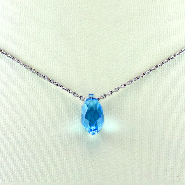 Necklace with Swarovski stone Photo-1