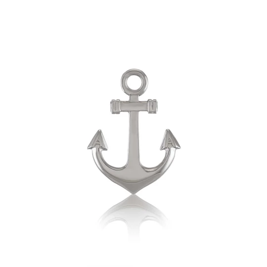 Pendant "Anchor" with initials