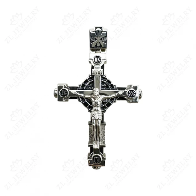 Cross with the face of St. George the Victorious