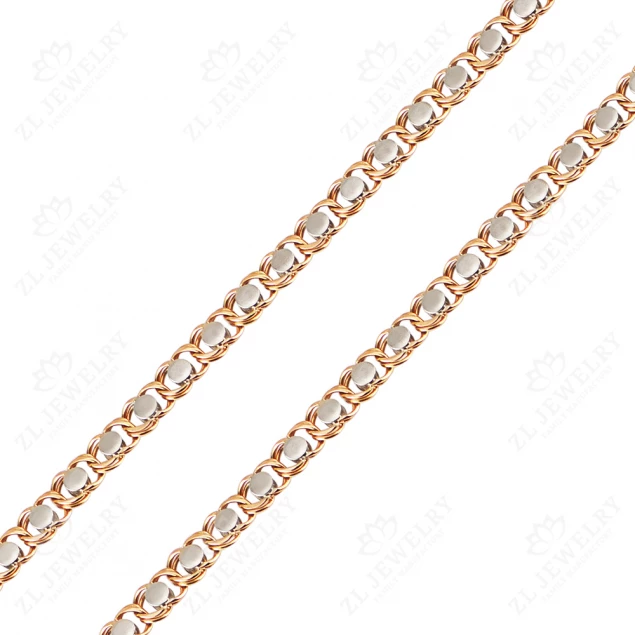 &quot;Arabian Bismarck&quot; chain with inlays 