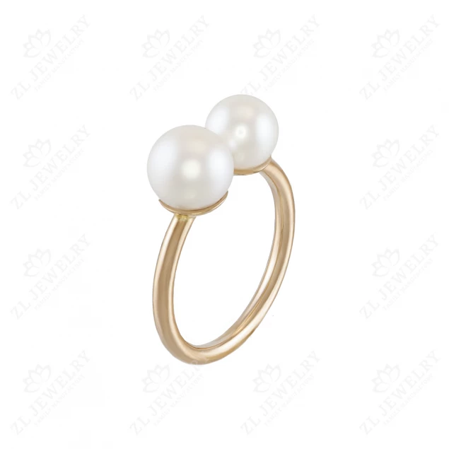 Ring "Lovely Lovers" with pearls