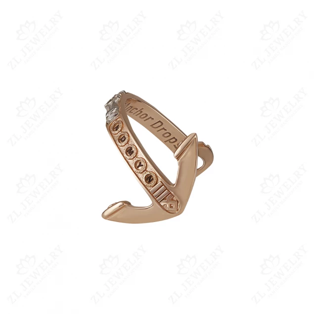 Bracelet "Anchor" with initials Photo-3
