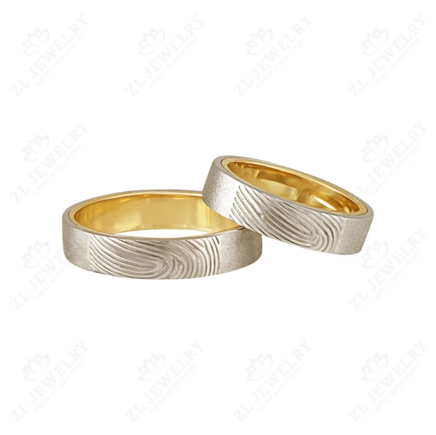 Wedding rings &quot;Imprints on the heart&quot; Photo-1