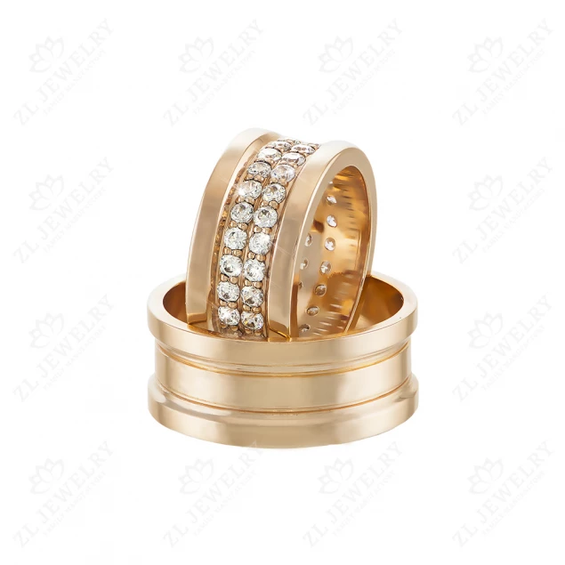 Ring &quot;Love Story&quot; with diamonds Photo-2