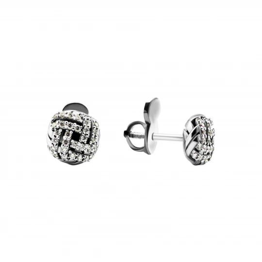 &quot;Diamond Plexus&quot; Earrings