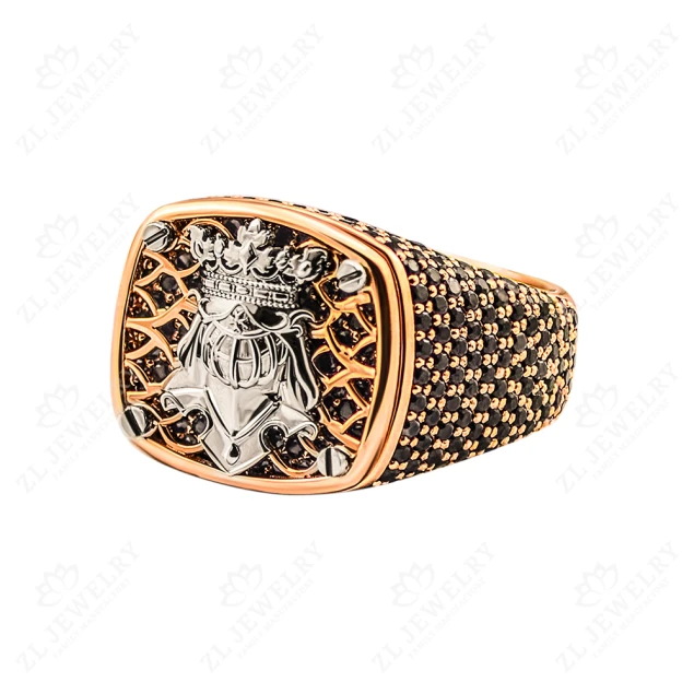 Sygnet męski &quot;Monogram&quot; Photo-3