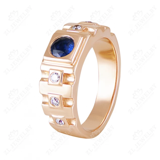 Ring with sapphire Photo-3