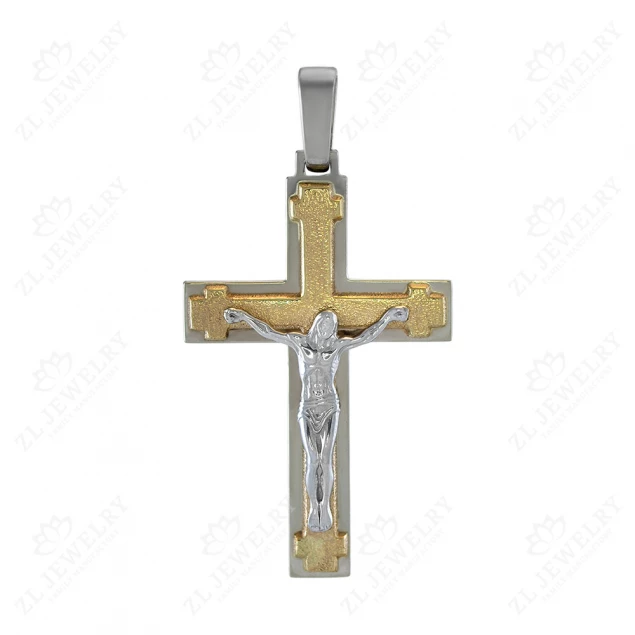 White gold cross