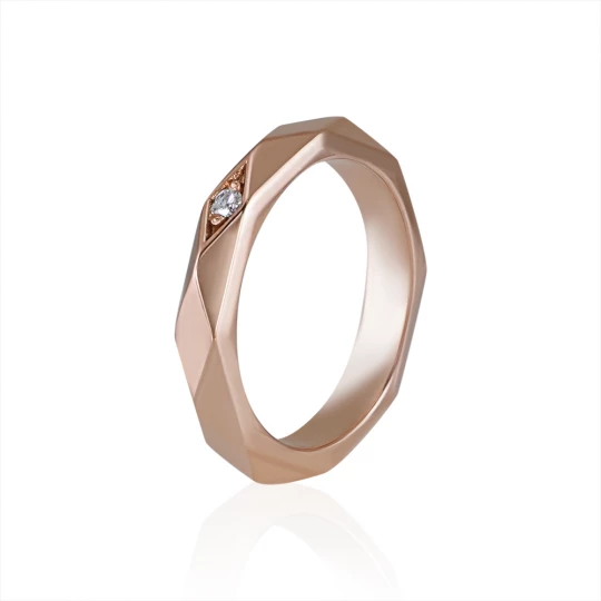 Engagement ring &quot;Honeycomb&quot;