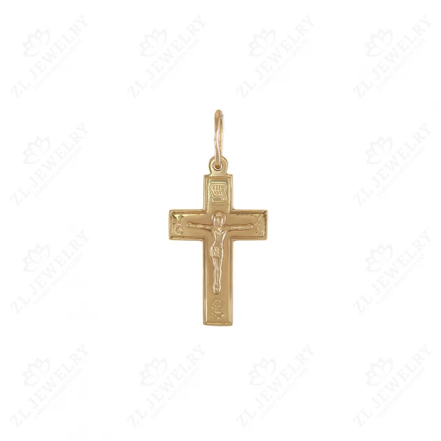 Straight cross with crucifix