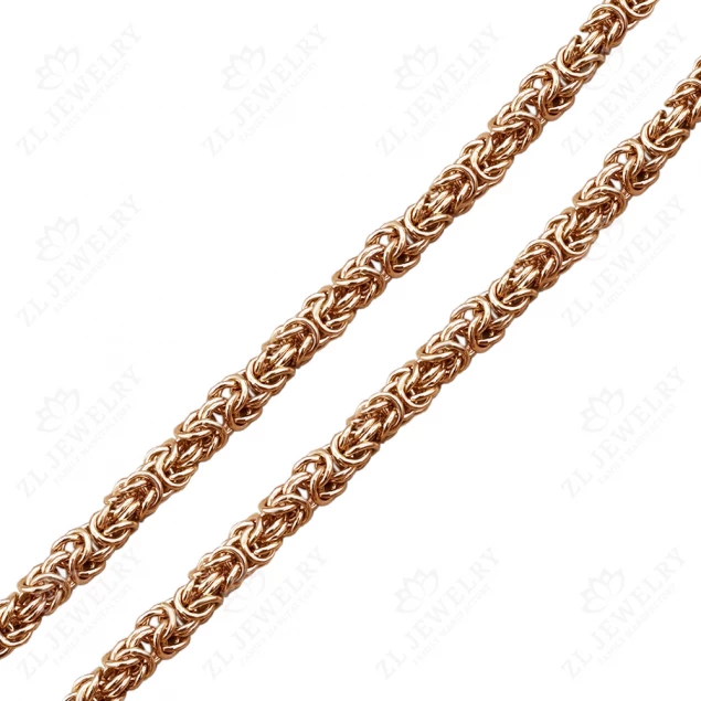 &quot;Foxtail&quot; chain with lock box 