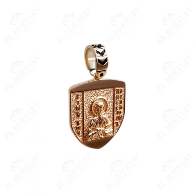 Pendant with the face of St. Panteleimon Photo-2