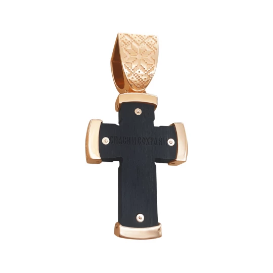 Крест "Витраж" на деревяной основе