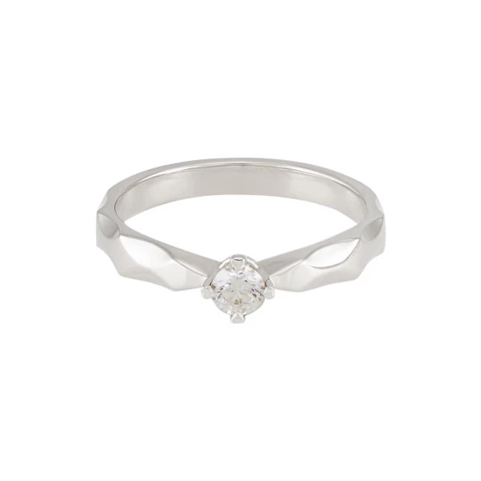 &quot;Moonwalk&quot; engagement ring