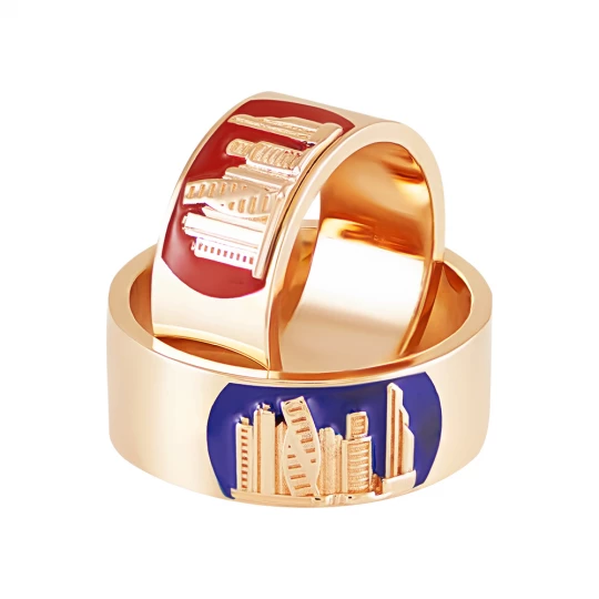 Wedding ring &quot;City of love&quot;