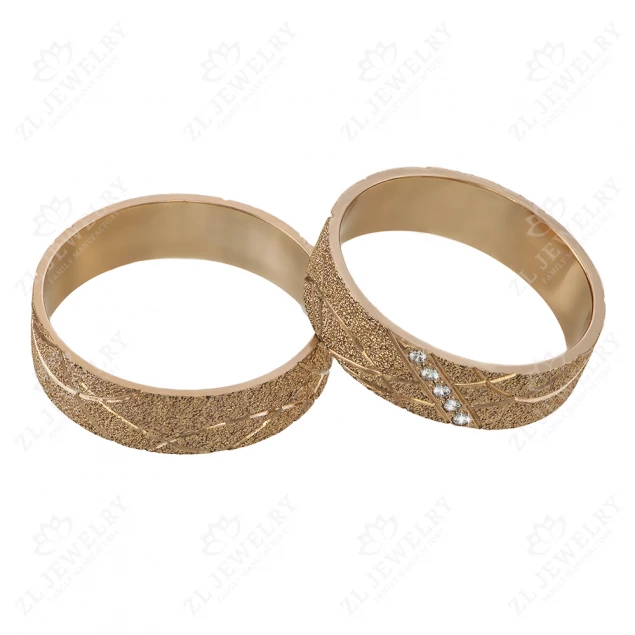 Wedding rings &quot;Diamond threads&quot; Photo-2