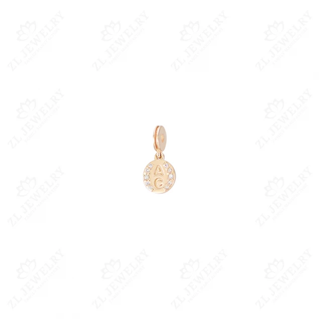 &quot;AC Initials&quot; pendant