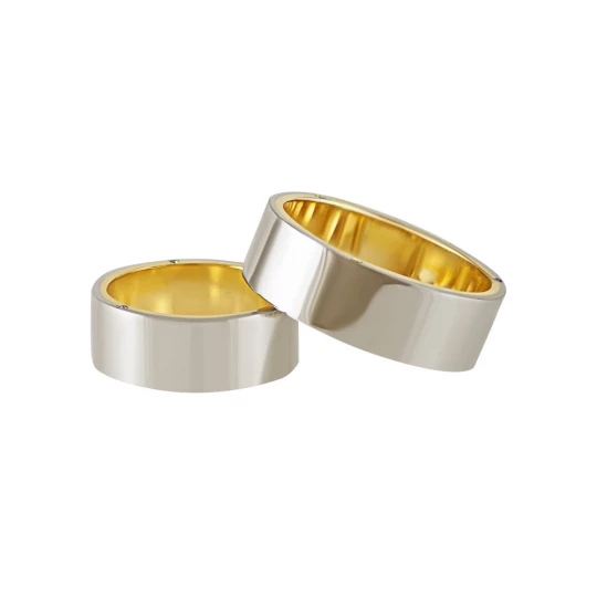 Wedding ring &quot;Combination&quot;