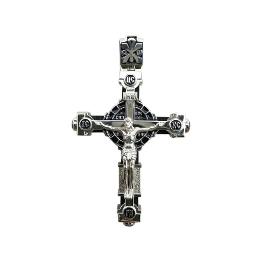 Cross with the face of St. George the Victorious