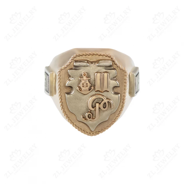Signet with heraldry &quot;Family&quot; Photo-1