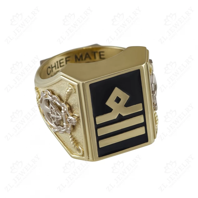 Signet &quot;Starpom&quot; in lemon gold Photo-3