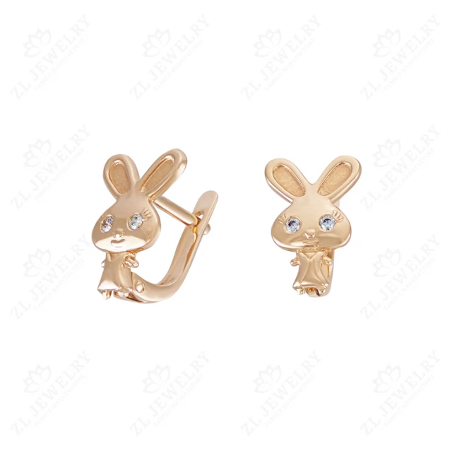 Earrings "Funny bunnies"