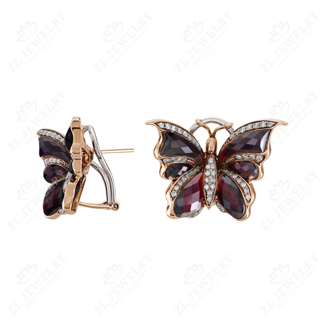 Earrings "Butterflies"
