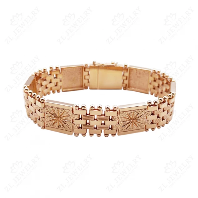 Red gold bracelet Photo-1