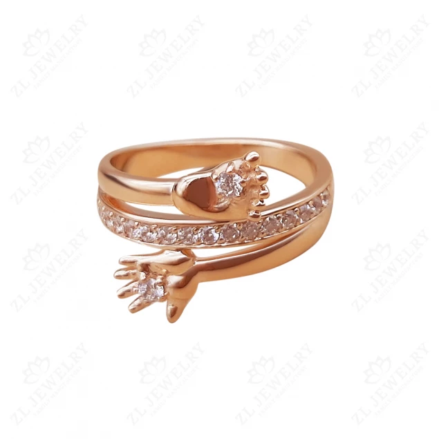 &quot;Hands and Feet&quot; ring