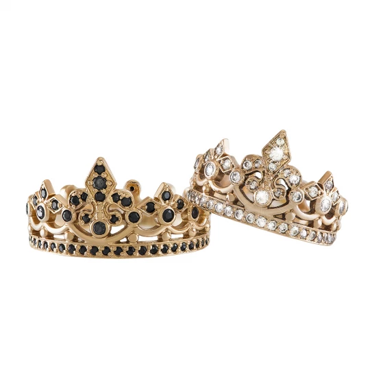 Wedding rings &quot;Crown&quot;