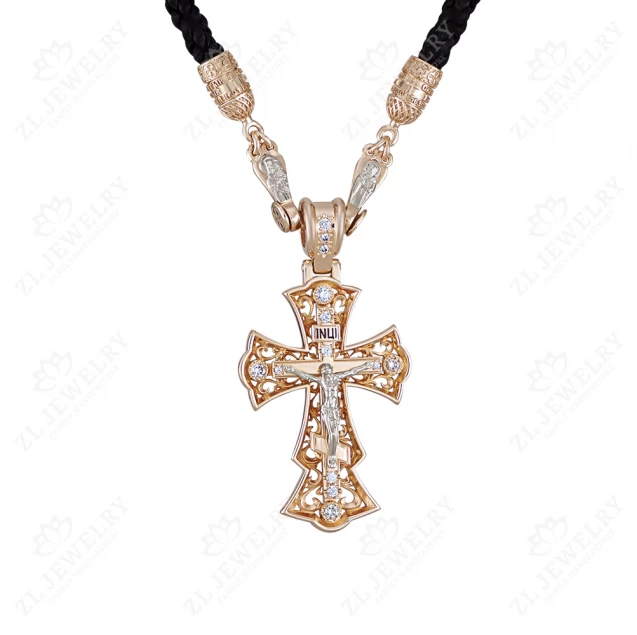 Cross &quot;Openwork&quot; with saints Photo-1