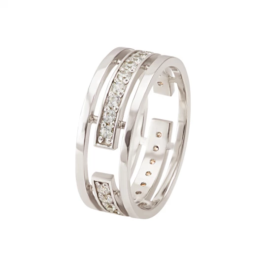 Wedding ring &quot;Shining stars&quot;