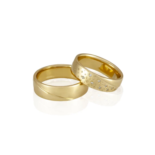 Wedding rings "Drops"