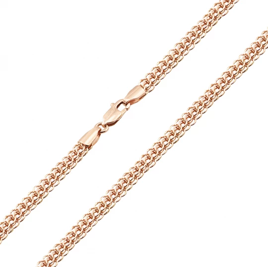 Chain&quot;Charlotte&quot; in red gold