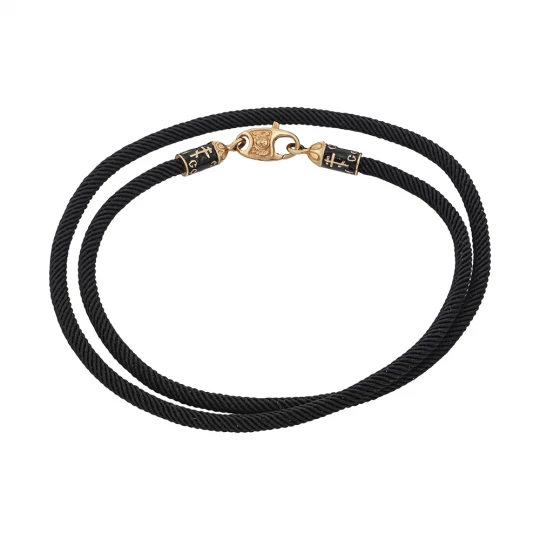 Rope &quot;Save and Preserve&quot; with enamel