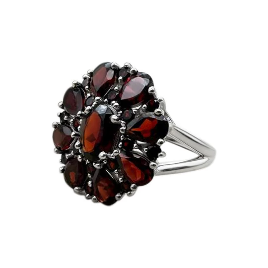 Ring &quot;Pomegranate flower&quot;