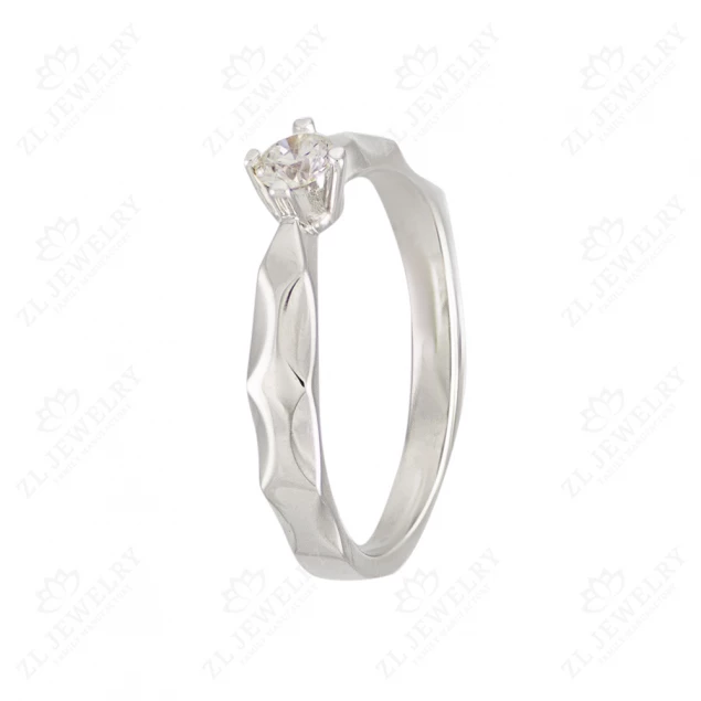 &quot;Moonwalk&quot; engagement ring