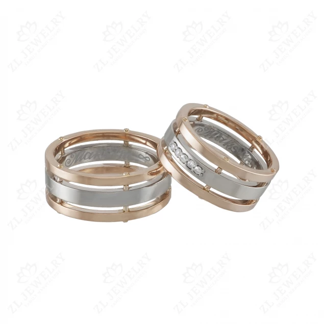 Wedding rings &quot;Lines of fate&quot; Photo-1